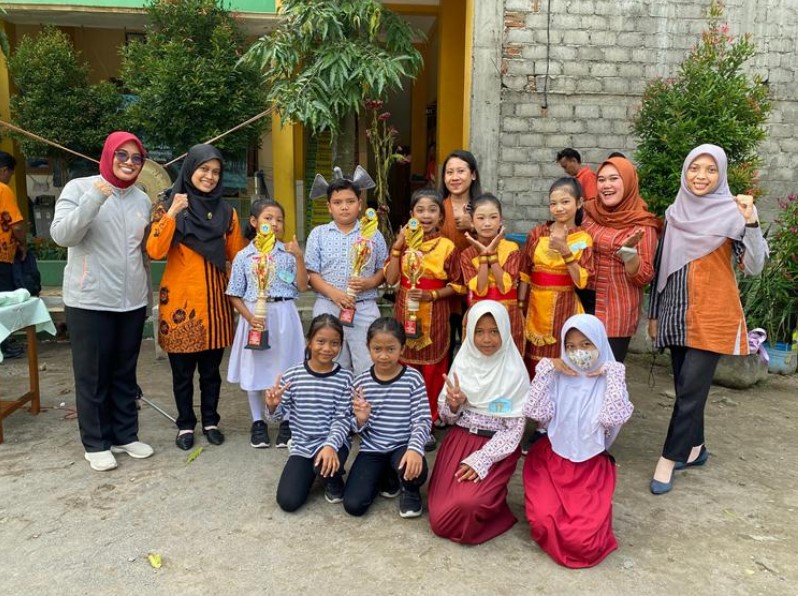 Ikuti Lomba FLS3N, SDN Karangdukuh Raih Juara Di 3 Cabang Lomba